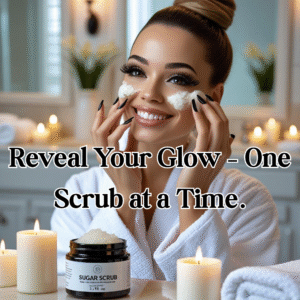 Dynamic Organic Sugar Scrub for Face & Body – Exfoliates & Moisturizes 