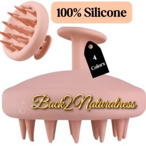 Back2Naturalness Silicone Scalp Massager for Hair Growth