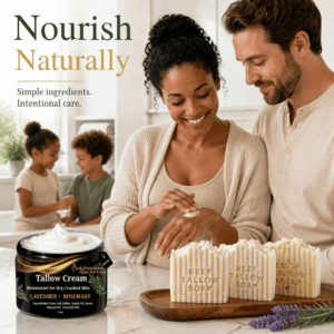 Back2Naturalness Beef Tallow Skin Care Duo for Dry Skin