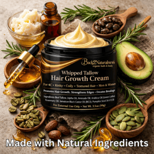 Back2naturalness Tallow Hair Growth Cream Ingredients 