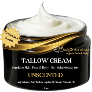 Back2naturalness Tallow Moisturizer for Dry Skin