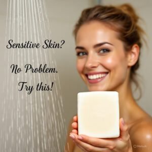 Natural Beef Tallow Soap Bars for Face & Body | 2 Bars