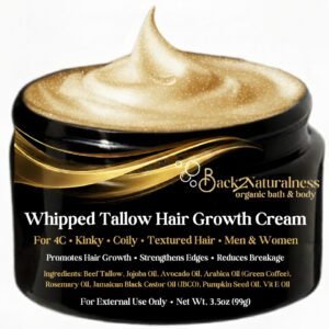 Back2Naturalness Tallow Hair Growth Cream For Dry Brittle hair