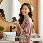 Asian Woman using Back2naturalness black soap