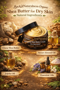 Whipped Ghana Shea Butter for Sensitive Dry Skin Ingredients list 