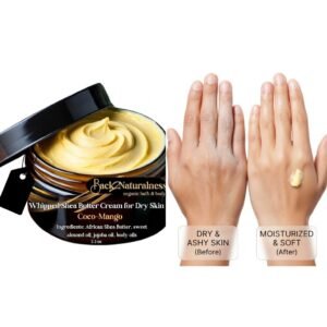 Whipped Ghana Shea Butter for Dry Sensitive Skin hand moisturizer