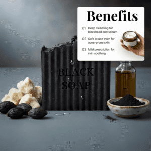 African Black Soap for Sensitive Skin