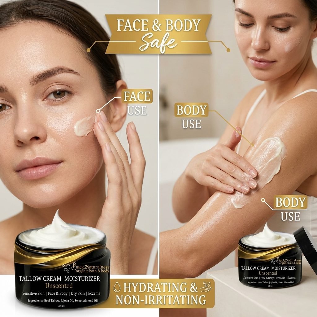 Does tallow moisturizer clog pores