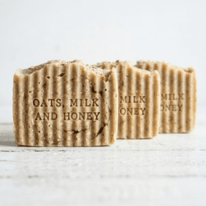 Natural Tallow Skincare for Eczema & Dry Sensitive Skin + Beef Tallow Moisturizing Cream Unscented and silicone scalp massager for hair growth purple and Oatmeal Milk and Honey Soap Bar by Back2naturalness - Relief for Eczema