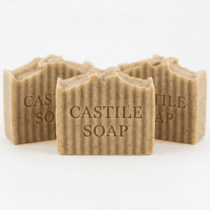 Castile Soap Bars for Sensitive Skin – Unscented 3-Pack