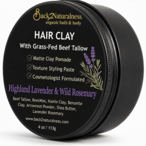 tallow hair clay for men 