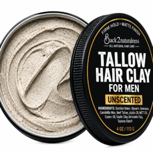 tallow hair clay for men