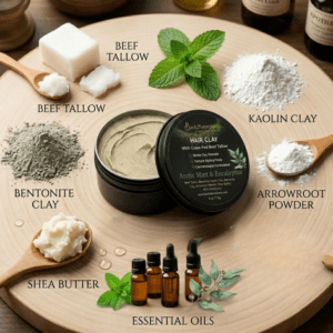Tallow Hair Clay for Men 