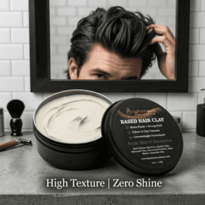 tallow-based hair clay for men 
