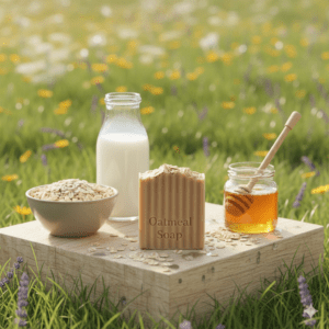 handmade natural soap variety pack for sensitive skin