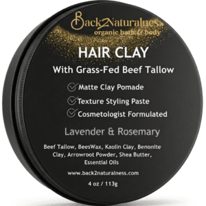tallow hair clay for men 