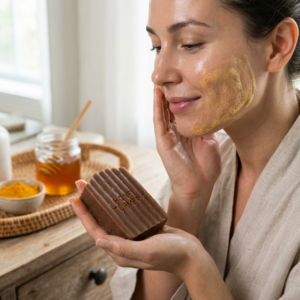honey turmeric soap bar