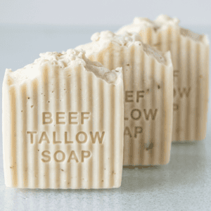 Beef Tallow Soap and Whipped Shea Butter Set for Dry Skin